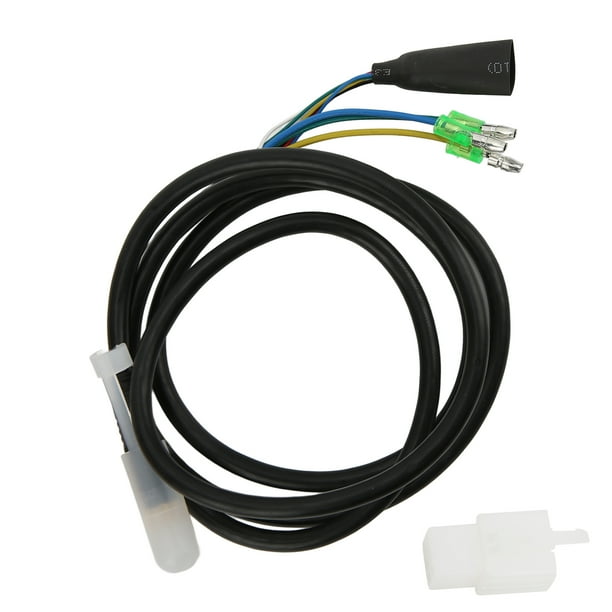 Cable de extensión del motor del conector impermeable, cable de extensión del motor del motor de 130 cm y 9 pines Cable de extensión del motor de bicicleta eléctrica Diseño aerodinámico