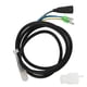 thumbnail image 3 of Cable de extensión de conversión de Motor de 9 pines de 130cm, extensión de bicicleta eléctrica Crod con conector macho impermeable, 3 of 15
