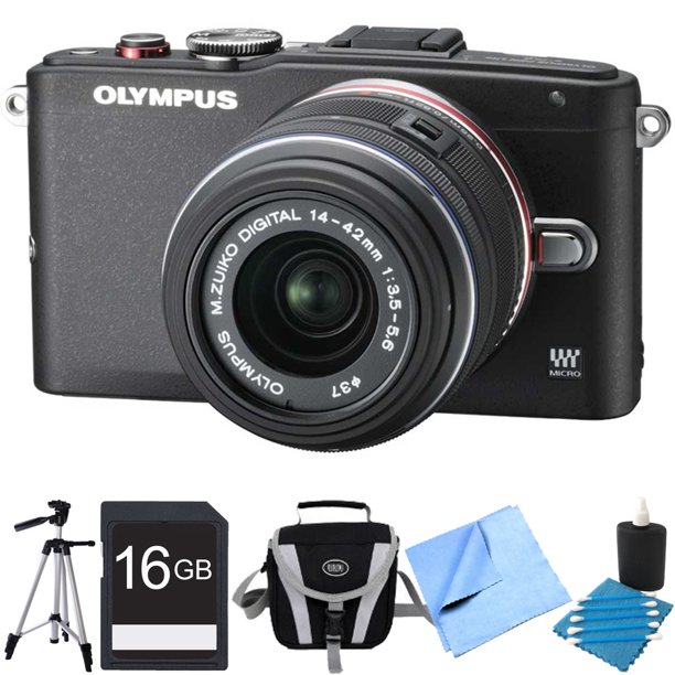 Olympus EPL6 Mirrorless 16MP Digital Camera with 1442mm II Lens
