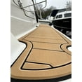 thumbnail image 6 of 1994 Bayliner 2355 Swim Platform Cockpit Pad Boat EVA Foam Teak Deck Floor Mat, 6 of 7