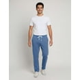 thumbnail image 4 of Real Essentials 3 Pack: Men's Tech Fleece Athletic Casual Open Bottom Sweatpants with Pockets (Available In Big & Tall), 4 of 4