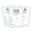 thumbnail image 1 of Inkdotpot 30 Fill In StyleBaby Shower Invitation Cards Gender Reveal Its a Boy Its a Girl Blank Invites, 1 of 7