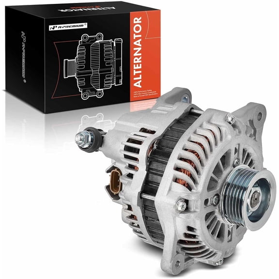 A-Premium Alternator Compatible with Subaru Outback, Legacy, 2010-2012 2.5L, 12V 110A 6-Groove Pulley Clockwise