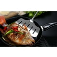 thumbnail image 3 of Toyvian Stainless Steel Slotted Fish Turner with Ergonomic Handle - Cooking Utensil, 1 Piece, 3 of 8