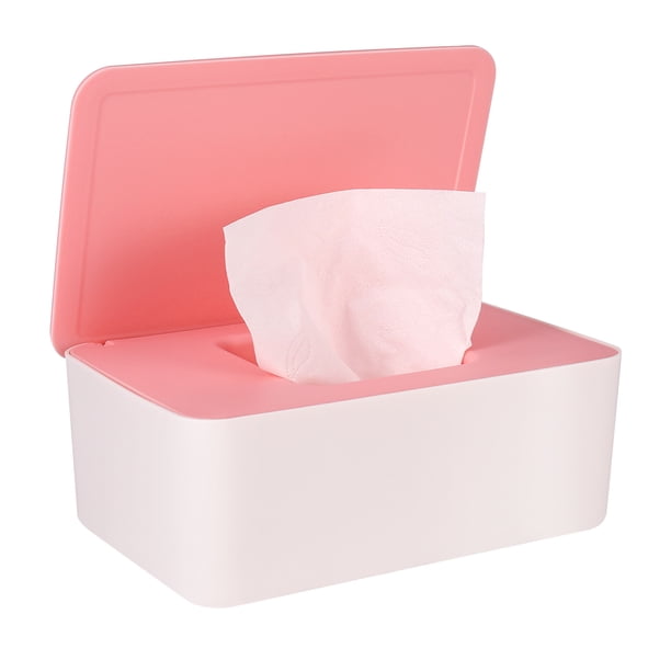 Yaoping Baby Wipe Dispenser, Reusable Wet Wipes Storage Case Tissue Box