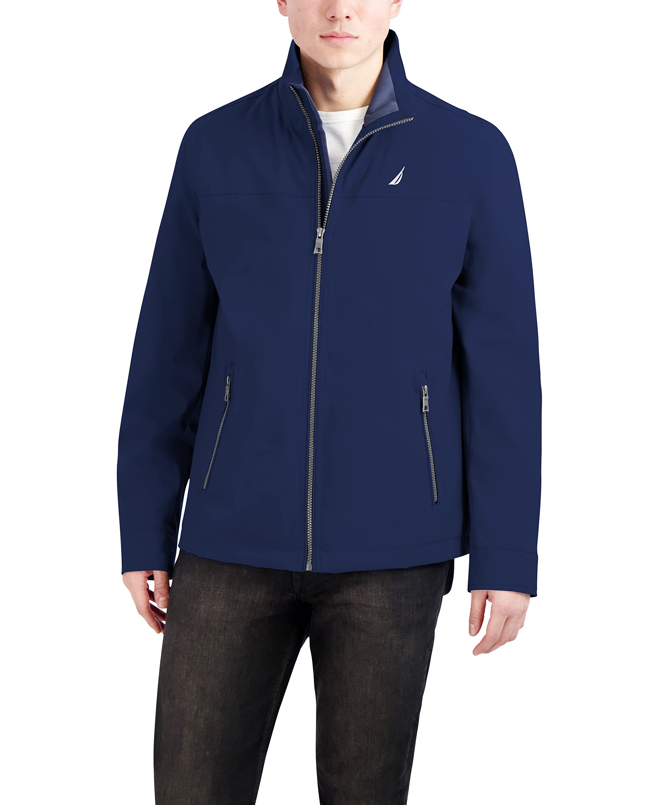 Nautica Herren-Windjacke – Wasserabweisend, Atmungsaktiv, Für Golf, Wandern & Freizeit