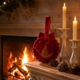 thumbnail image 6 of BUTASY Halloween Wreath, Velvet Bow Style Wreath for Halloween Indoor Decorations Centerpiece Party Holiday Wall Home Decor, 6 of 7