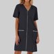 thumbnail image 1 of WILLBEST Vestidos Para Mujer Bata De Laboratorio Blanca De Manga Corta Suelta De Color Liso Para Mujer, 1 of 3