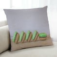 thumbnail image 1 of Ahgly Company Foods Macarons Coussin d'Intérieur, 18 Pouces par 18 Pouces, 1 of 6