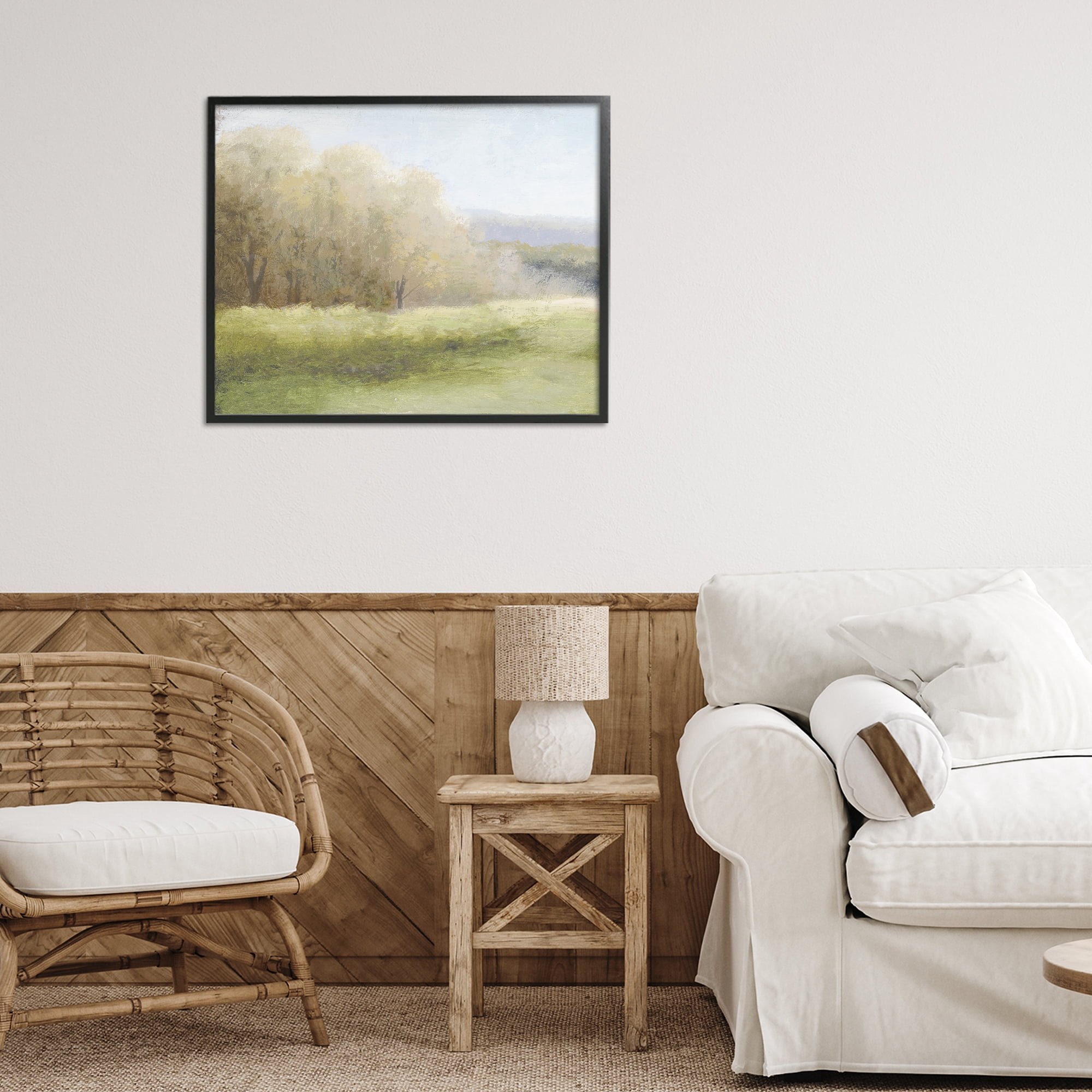 Stupell Industries Within a Familiar Place Landscape Black Framed Giclee Art, design by Michael Marcon
