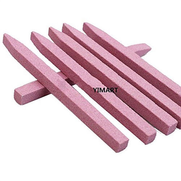 Yimart, 5 uds., herramientas de pedicura y manicura para decoración de uñas, limas de piedra para uñas, removedor de cutículas, recortador, pulidor