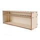 thumbnail image 1 of Soporte Para Pinceles De Pintura De Madera, Estante Desmontable Ordenado, Fácil Clasificación, Organizador De Soporte Para Pinceles De 67 Orificios Con Ranura Independiente Para, 1 of 7