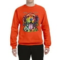 thumbnail image 2 of Wild Bobby Dean Russo Golden Retriever Is Love Dog Is Love Dog Lover Unisex Crewneck Graphic Sweatshirt, Orange, X-Large, 2 of 5