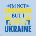 thumbnail image 2 of CafePress - I'm Not Ukrainian But I Support Ukraine Body Suit - Baby Light Bodysuit, Size Newborn - 24 Months, 2 of 4