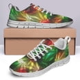 thumbnail image 4 of Marijuana Leaf Shoes for Men Women Running Sneakers Breathable Casual Sport Tennis Shoes Gift for Him Her White Size 6, 4 of 5