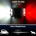 thumbnail image 4 of QUTETN Pet Dog Led Light Lamp Tag Led Dog Collar Light Pendant Glow Night Safety Led Dogs Flashlight For Collar Harness Leash, 4 of 6