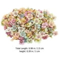 thumbnail image 2 of NUOLUX 50Pcs Assorted Color Round Diy Garland Supplies For Rustic Weddings, 2 of 7