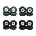 thumbnail image 4 of maskred 20pcs Caoutchouc Éponge Pneu Facile à Installer Éponge Pneu RC Roue de Voiture pour Toute Occasion Diverse Rouge 1Set, 4 of 6