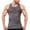 Gray Tank Top for Men, variant on Mens V Neck Dry Tank Top Moisture Wicking Flexible Workout Running Shirt Blue XXXL