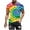 Multicolor, variant on Taqqpue Mens Tie Dye T Shirt Short Sleeve Round Neck Shirts Summer Muscle Gym Tops Casual Quick Dry Workout Athletic Bodybuilding Cotton Tee