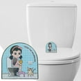thumbnail image 3 of Toilet Timer 5 Minutes Printed Multipurpose Accurate Sensitive Decompression Funny Gift Bathroom Poop Timer Hourglass Home Use, 3 of 5