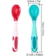 thumbnail image 2 of RV Juego de cucharas de 2 uds, cuchara de entrenamiento para bebés para niños, cuchara de aprendizaje sensible al calor que cambia de Color suave Sailing Electrónica, 2 of 5
