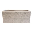 thumbnail image 1 of Jardinera Rectangular AGBOX Efecto Ladrillo Beige Resistente y Estilizada, 1 of 4