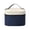 Navy, variant on Square Insulated Lunch Box, Thermal Food Storage Tote with Secure Top Handle, Compact Cooler Bag, Heat-Retaining Oxford Carrier for Picnic and Travel