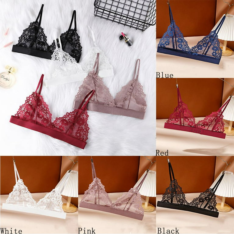 Comfortable Solid Color Breathable Woman Thin Lingerie Lace