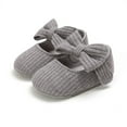 thumbnail image 4 of DuAnyozu Toddler Baby Girls Princess Shoes Cute Bowknot Knitted Soft Sole Sneaker, 4 of 6
