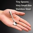 thumbnail image 6 of 10 PCS Tiny Stainless Steel Spoons for Spices Jars, Mini Size 2.87inch, Cute Small Condiment, 6 of 6