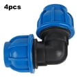 thumbnail image 2 of Non- Elbow Connector, 4Pcs Water Pipe Connector, For Reduce The Pressure Loss Home Use, Hotel Use, 2 of 8