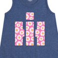 thumbnail image 3 of International Harvester - Pink Daisies Logo - Youth Girls A-line Dress, 3 of 6