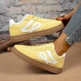 thumbnail image 6 of NOKIO Women's Retro Sneakers Fashion 𝖫a𝖼e Up Athlet𝗂c Shoes Casual Non-S𝗅ip Walking Shoes Lightweight Daily Walking Shoes for Back to College, 6 of 9