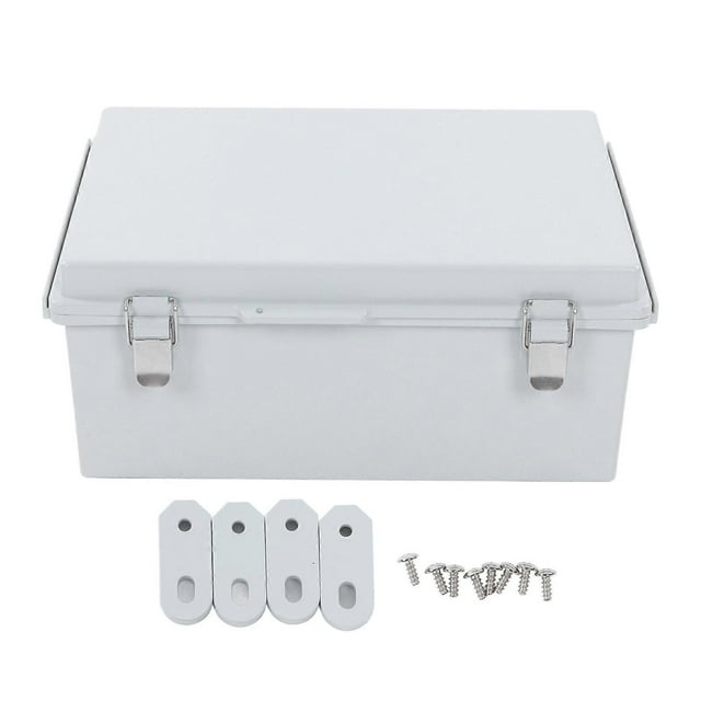 Junction Box ABS Waterproof Power Enclosure Electrical Connection Case for Outdoor