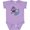 Lavender, variant on Inktastic Though She Be but Little Fierce Quote Girls Baby Bodysuit