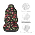 thumbnail image 4 of Goofa Sweet Red Cherry Pattern Elastic Car Seat Cover - Stretchable Auto Seat Protector, Easy to Install and Clean for Cars, SUVs, Trucks, and Vans, 4 of 5