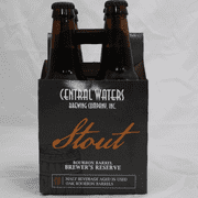 Central Waters Bourbon Barrel, 4 Pack, 12 Fl Oz Bottle, 9.5% ABV, Craft Bourbon Stout