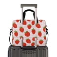 thumbnail image 2 of FORMRS 16" Laptop Bag Carrying Sleeve Case with Handle Travel Shoulder Briefcase, Pink Strawberry Pattern, 2 of 8