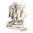 thumbnail image 6 of Pacific Giftware Hear See Speak no Evil Skeleton Resin Figurine, 6 of 9