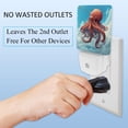 thumbnail image 3 of Octopus Square LED Night Lights - Small, Portable, and Energy-Efficient Illumination Solution for Any Room - Ideal for Nightstands, Bedrooms, and Dorms, 3 of 6