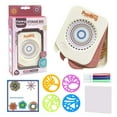 thumbnail image 2 of Kids Drawing Rooler 5 in 1 Educational Toy with Storage Case Geometric Stencil Tool for Art Math Learning Portable Travel Art Set Ages 4+, 2 of 8