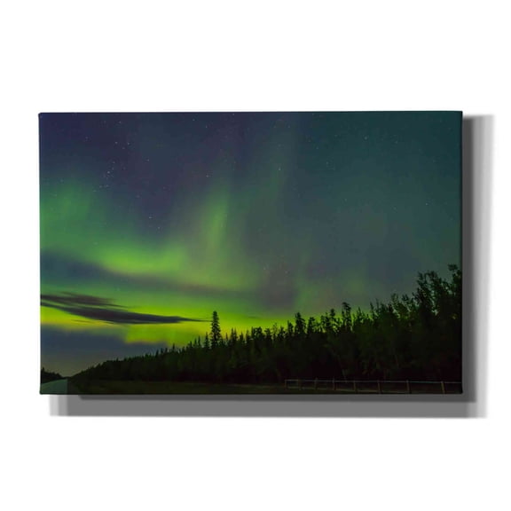Epic Graffiti 'Northern Lights 3' by Epic Portfolio, Giclee Canvas Wall Art, 60"x40"