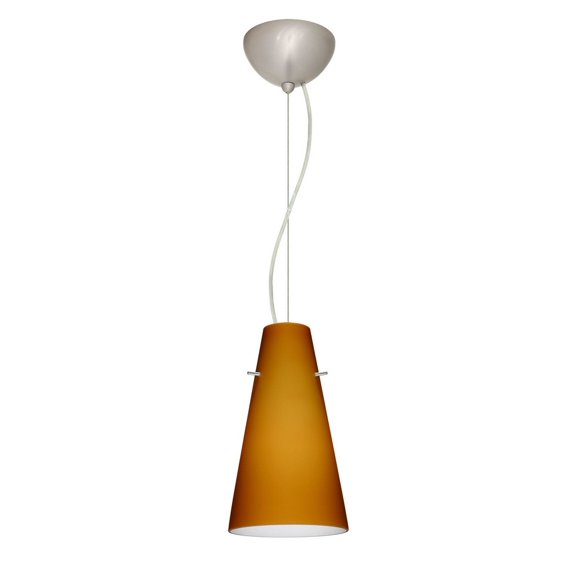 Besa Lighting - Cierro-One Light Cord Pendant with Flat Canopy-5.38 Inches Wide