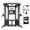 Functional Trainer - Black, variant on Mikolo Functional Trainer with 400lbs Weight Stack, Cable Crossover Machine with Independent Double Pulley System, 2000lbs Multi-Functional Chest Fly Machine, Lat Pulldown Machine Home Gym with 1200L