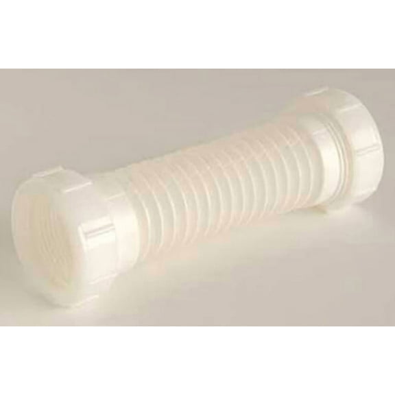Danco 51067 Flexible Slip-Joint Coupling, Plastic, White