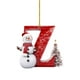 thumbnail image 1 of Adornos Colgantes Con Letras Del Alfabeto Y Muñecos De Nieve Navideños 26, 1 of 4