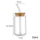 thumbnail image 5 of Taza de té de burbujas transparente, vasos para beber con tapa y , lata de cerveza, vaso reutilizable para beber, vasos para cóctel, 350ml BLESIY tazas de té de burbujas, 5 of 5