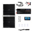 thumbnail image 1 of 6000W Solar Power System 220V/6000W Inverter Kit 200W Solar Panel Battery Charger Complete Controller Home Grid Camp Phone ,Easy to Install, 1 of 7