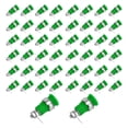 thumbnail image 4 of 50Pcs Banana Socket 4mm Pure Copper Metal Good Performance High Current Discharge Electrical Test AccessoriesGreen, 4 of 14